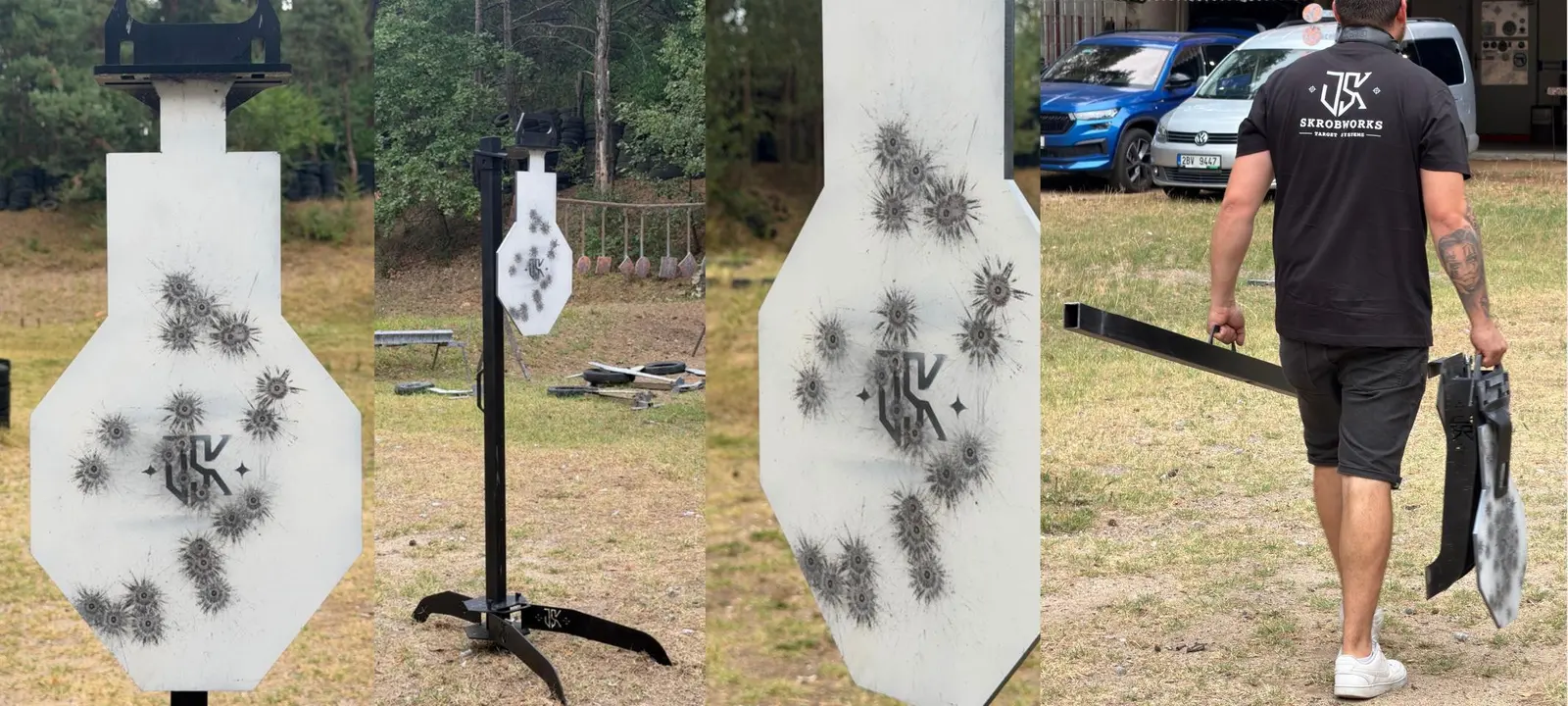 Přenos a sestavení systému JSK Target Systems v terénu